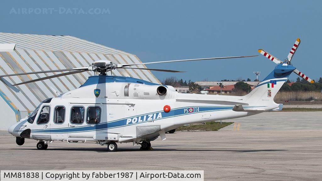 MM81838, AgustaWestland UH-139C C/N 31574, Italian State Police	POLI114
AgustaWestland AW.139 UH-139C	A139