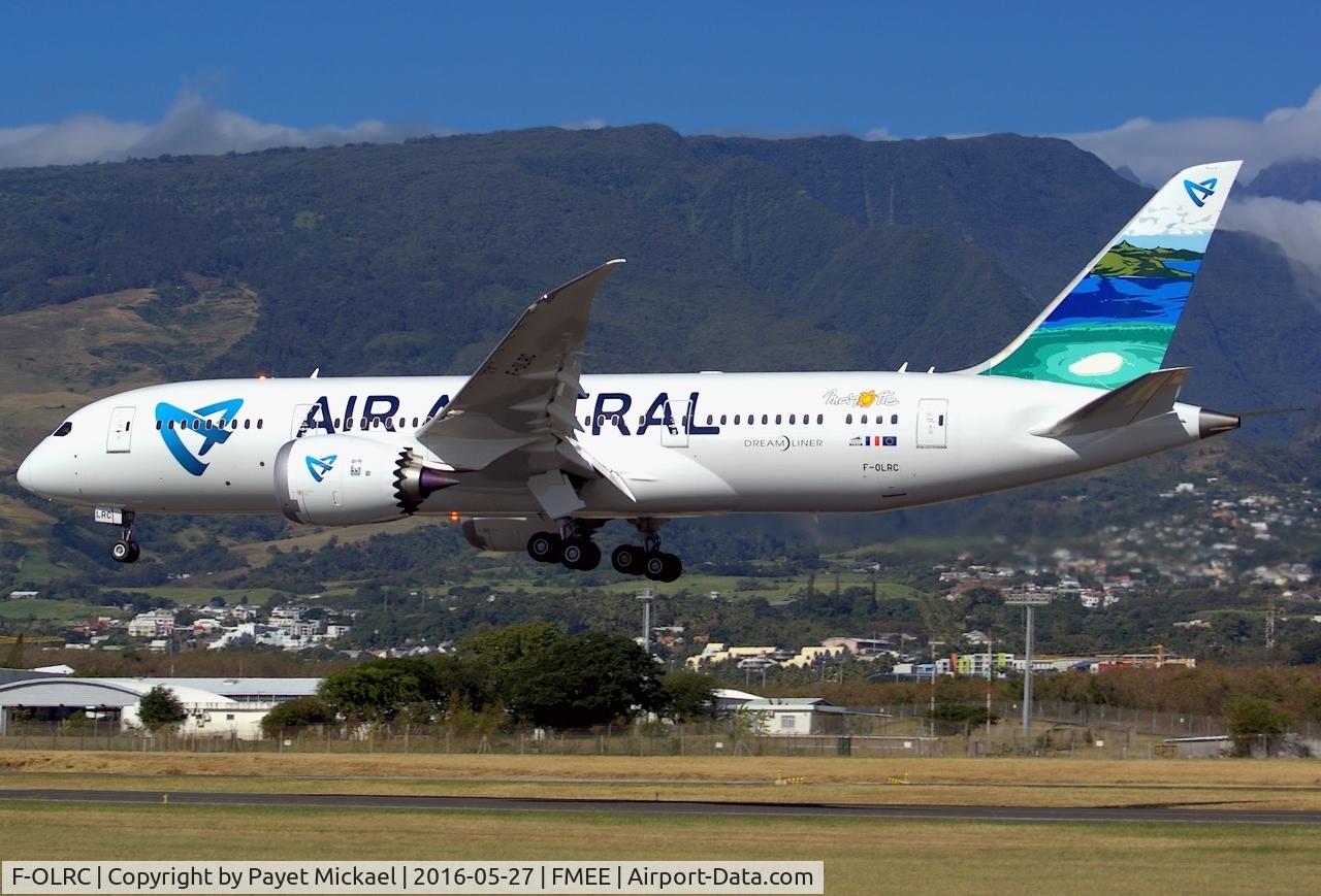 F-OLRC, 2016 Boeing 787-8 Dreamliner Dreamliner C/N 34510, Landing rwy 14