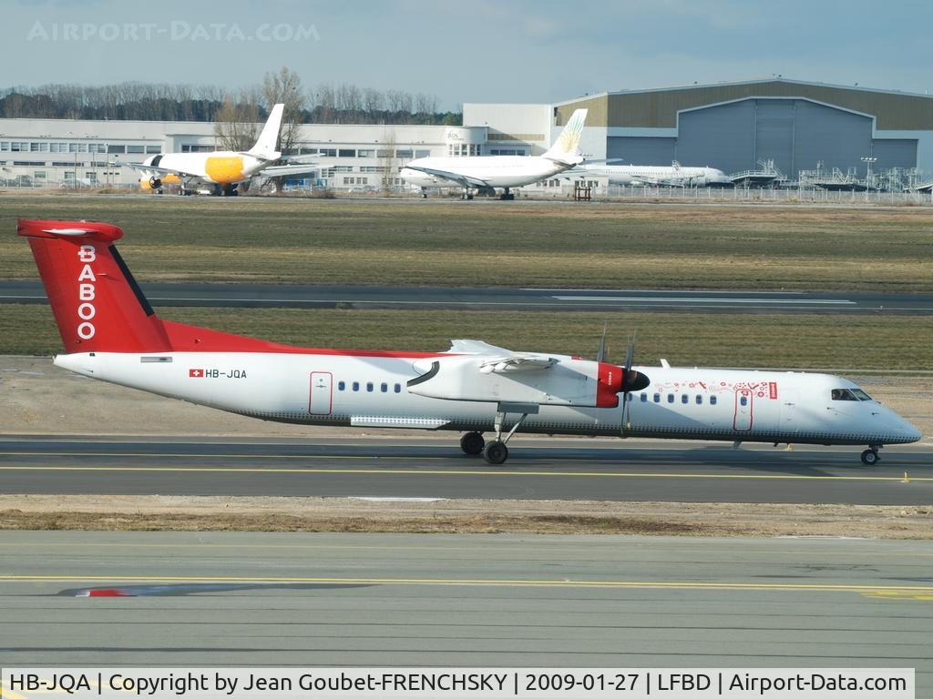 HB-JQA, 2000 De Havilland Canada DHC-8-402Q Dash 8 C/N 4017, ex Darwin Airlines, SAMCO Aircraft Broken up Feb 2016 at MST