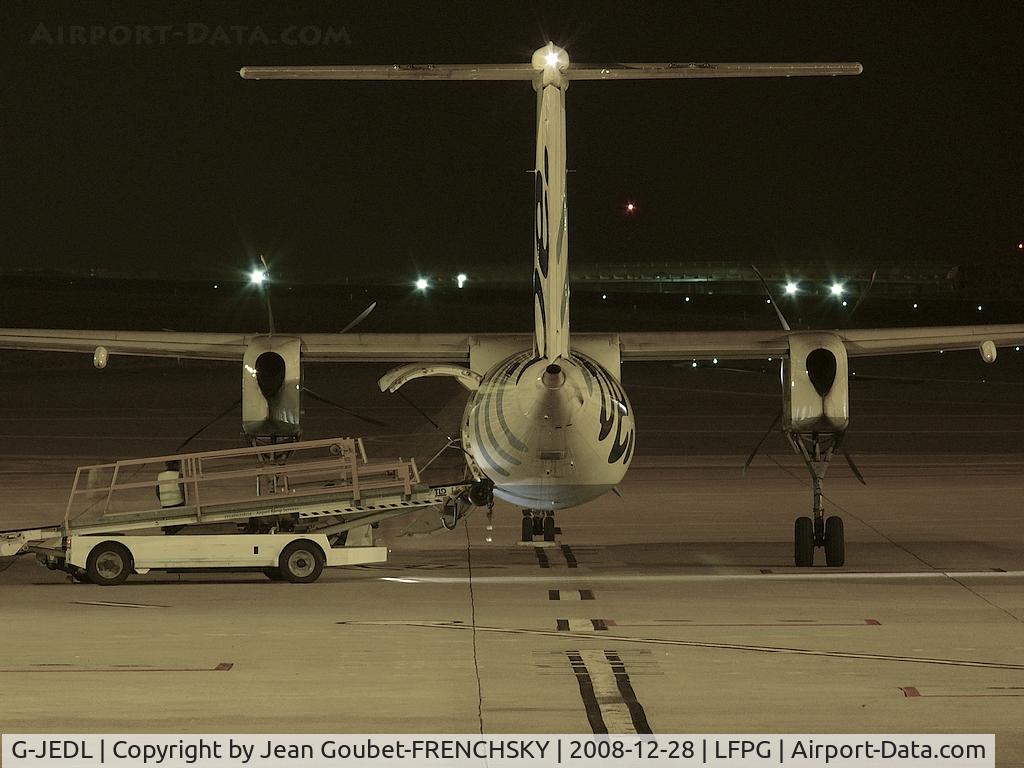 G-JEDL, 2002 De Havilland Canada DHC-8-402Q Dash 8 C/N 4067, FlyBeat CDG T1