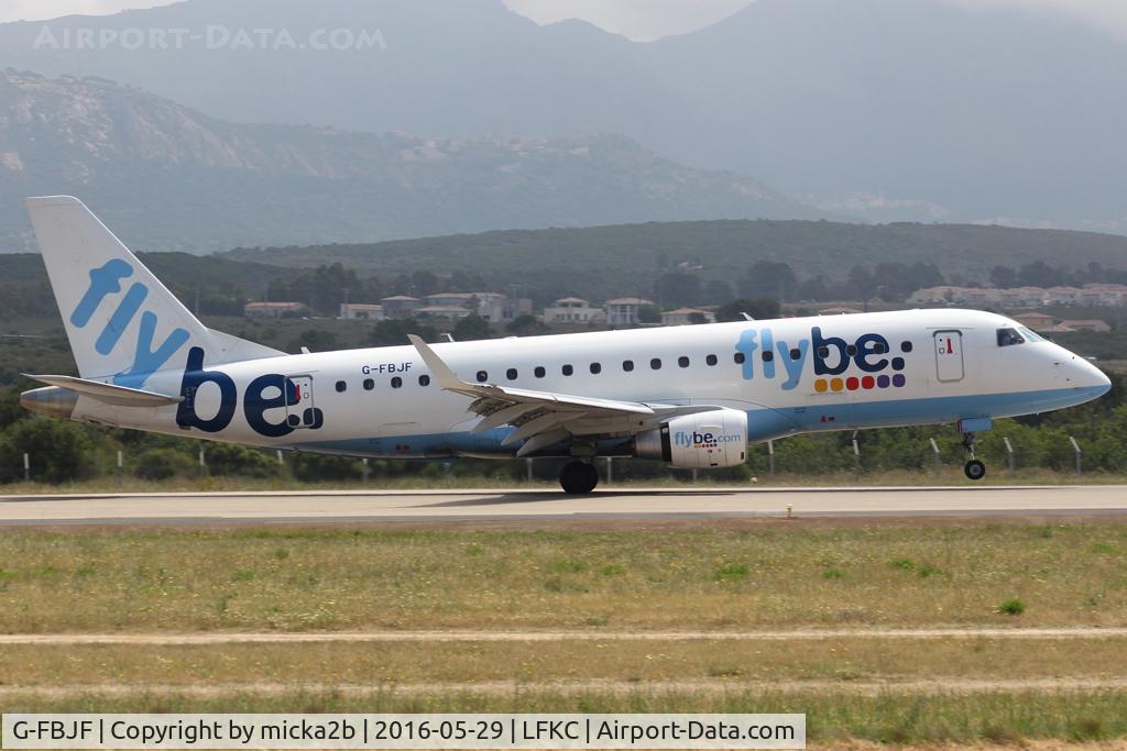 G-FBJF, 2012 Embraer 175STD (ERJ-170-200) C/N 17000341, Landing