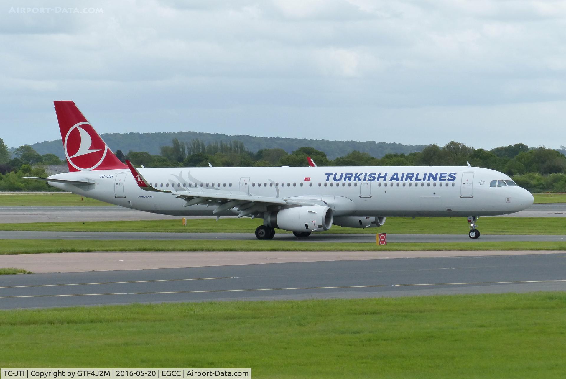 TC-JTI, 2016 Airbus A321-231 C/N 7089, TC-JTI at Manchester 20.5.16