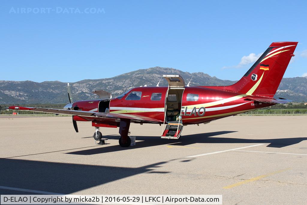 D-ELAO, 1986 Piper PA-46 Malibu JetProp DLX C/N 46-8608019, Parked