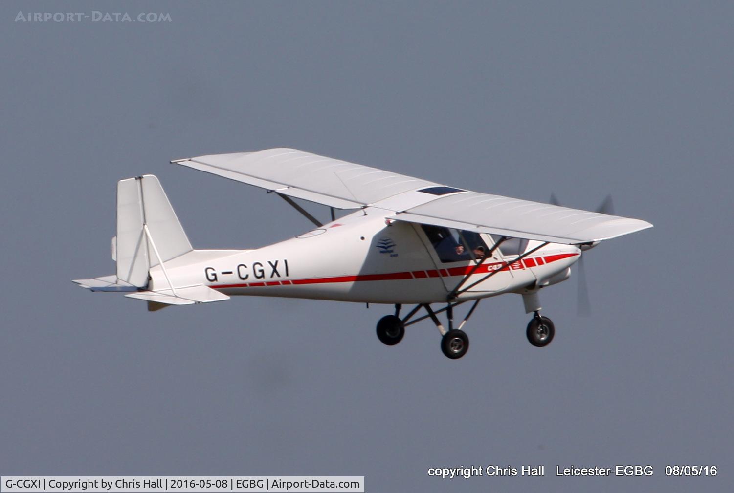 G-CGXI, 2011 Comco Ikarus C42 FB80 C/N 1106-7157, at Leicester
