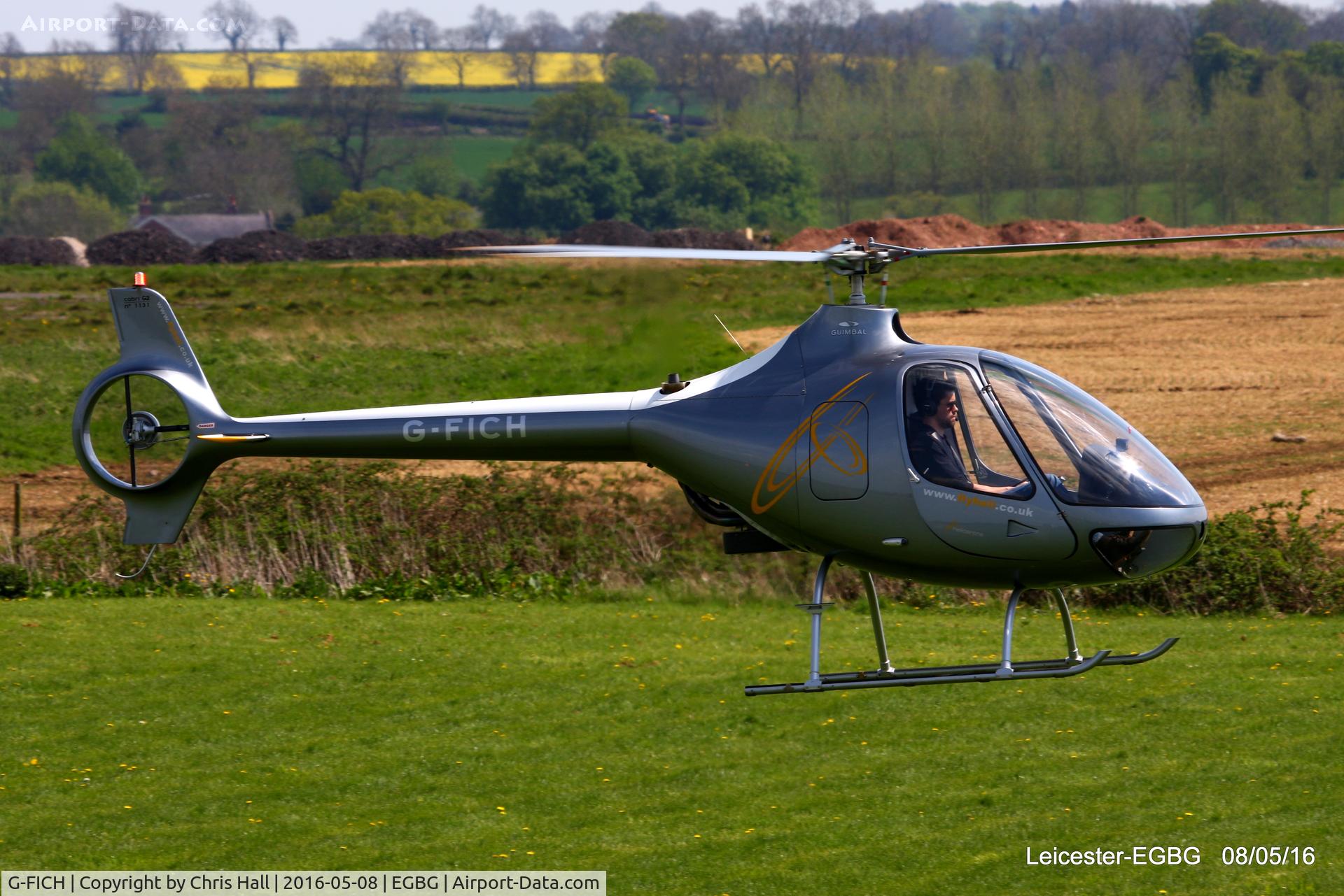 G-FICH, 2015 Guimbal Cabri G2 C/N 1131, at Leicester