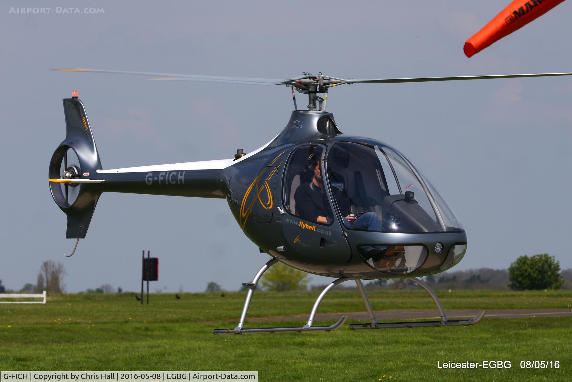 G-FICH, 2015 Guimbal Cabri G2 C/N 1131, at Leicester