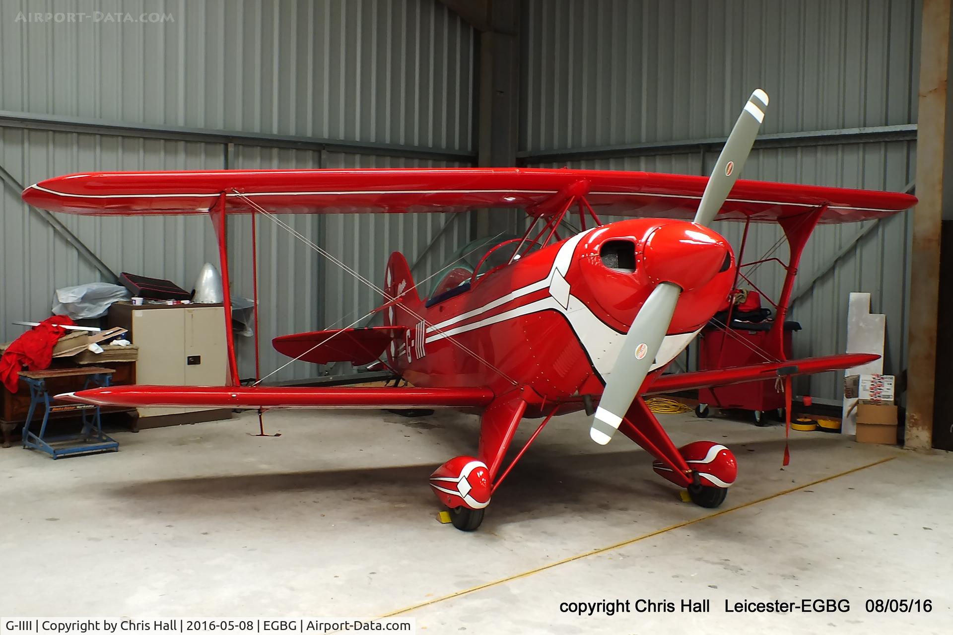 G-IIII, 1983 Pitts S-2B Special C/N 5010, at Leicester