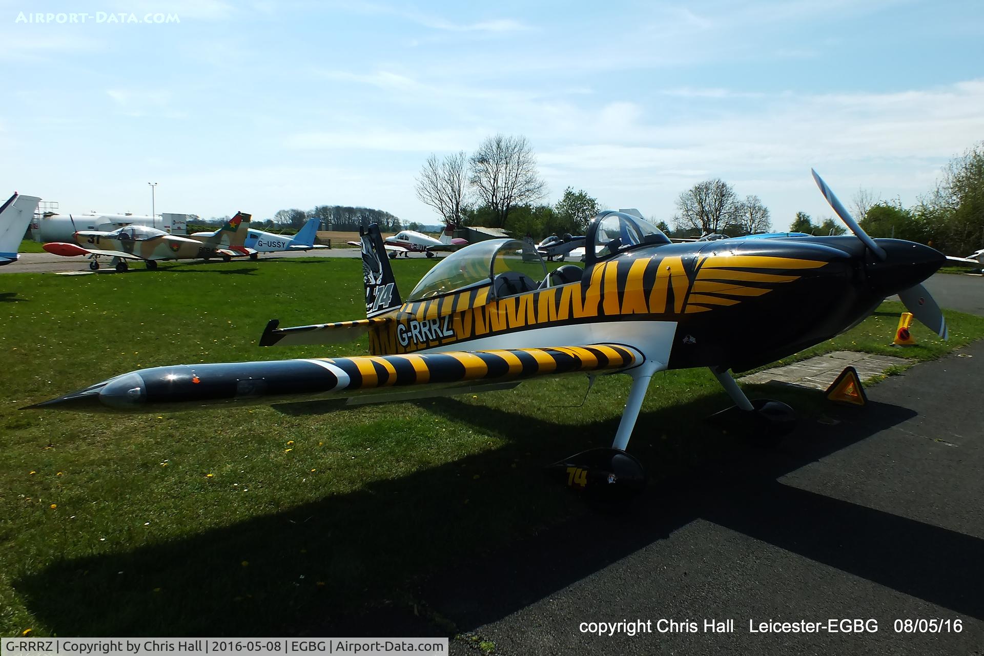 G-RRRZ, 2013 Vans RV-8 C/N PFA 305-15107, Royal Aero Club air race at Leicester