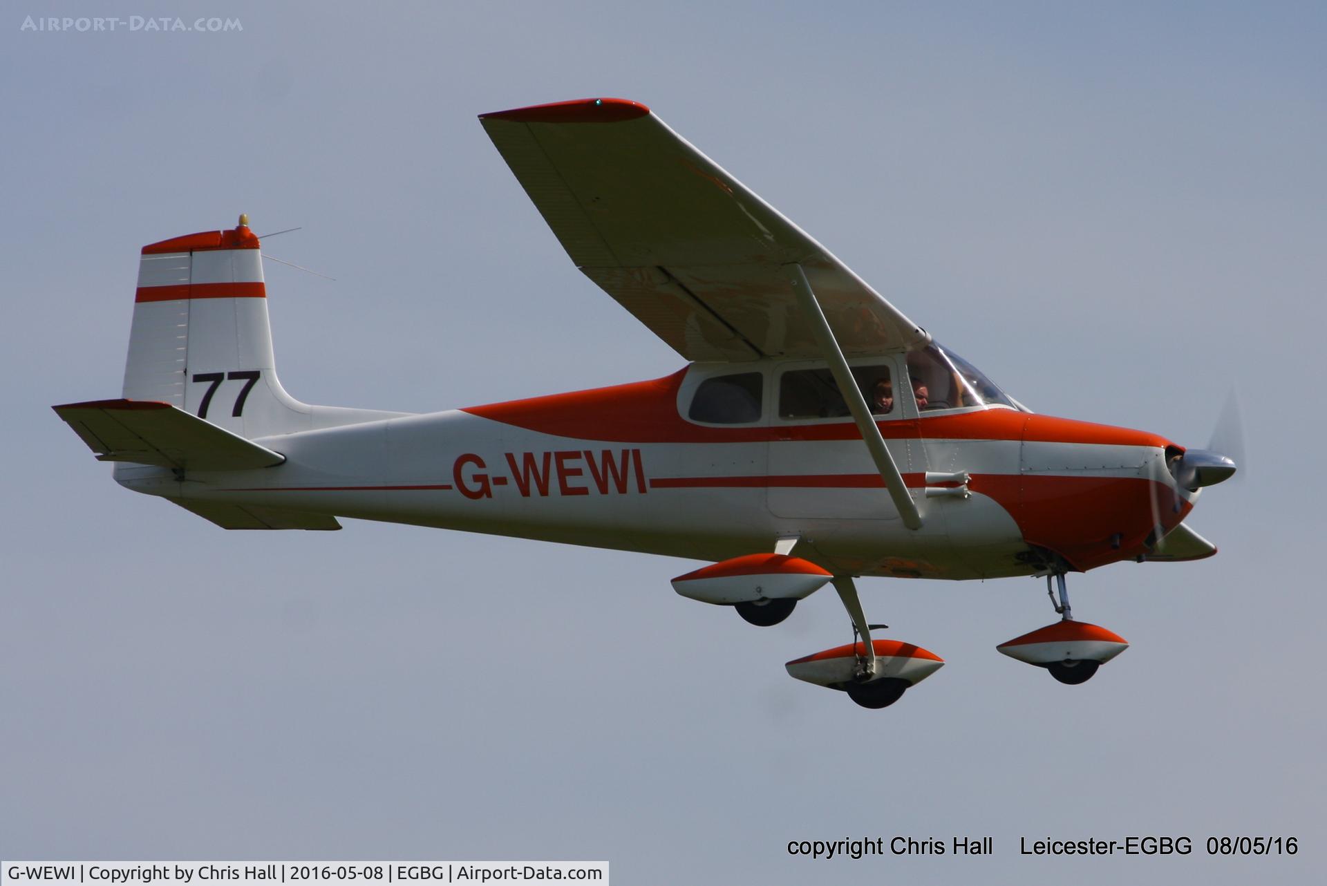 G-WEWI, 1959 Cessna 172 C/N 46555, Royal Aero Club air race at Leicester