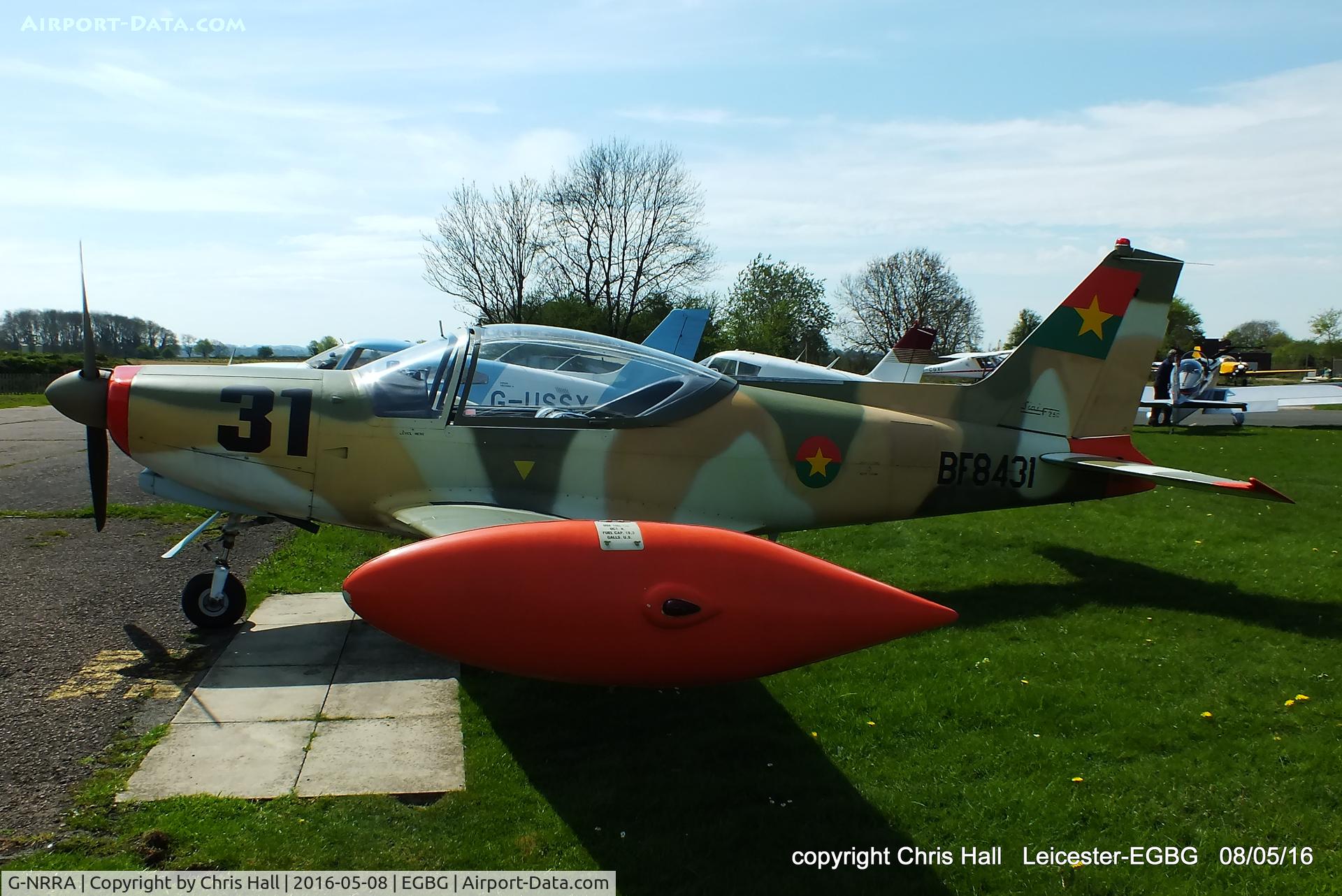G-NRRA, 1968 SIAI-Marchetti SF-260W Warrior C/N 116, Royal Aero Club air race at Leicester