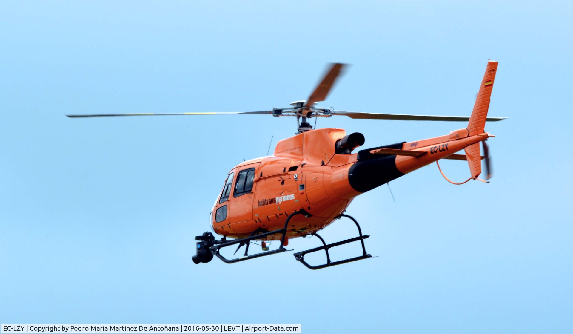 EC-LZY, 2012 Eurocopter AS-350B-3 Ecureuil Ecureuil C/N 7433, Foronda - Vitoria-Gasteiz - España