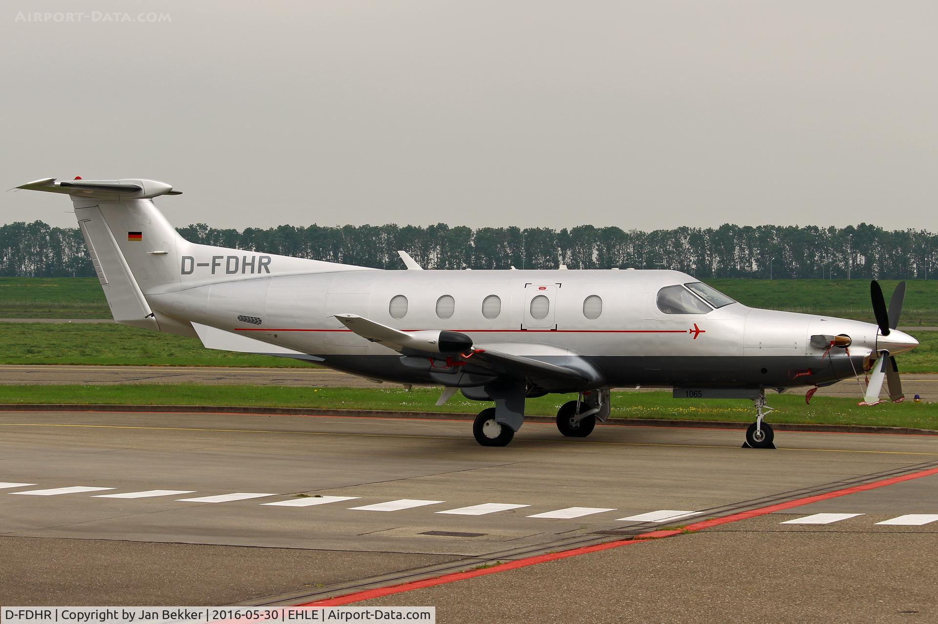 D-FDHR, 2008 Pilatus PC-12/47E C/N 1065, Airport Lelystad
