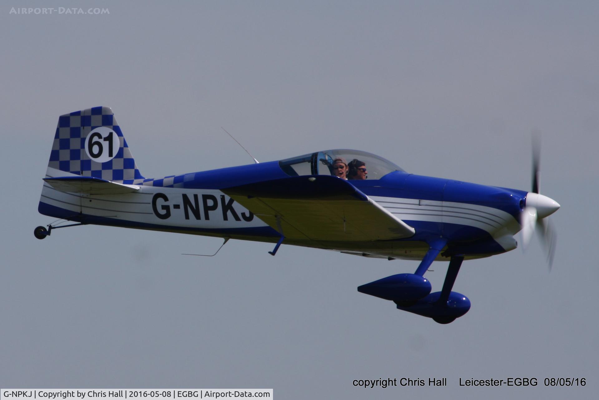 G-NPKJ, 1998 Vans RV-6 C/N PFA 181-13138, Royal Aero Club air race at Leicester