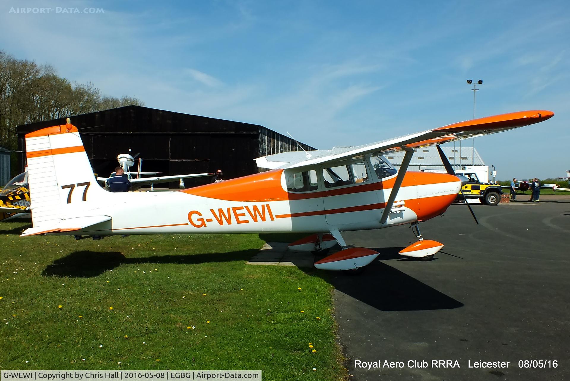 G-WEWI, 1959 Cessna 172 C/N 46555, Royal Aero Club air race at Leicester