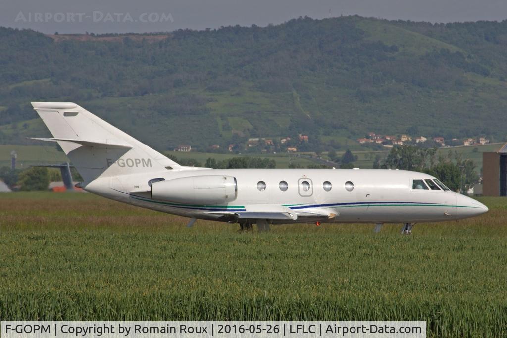 F-GOPM, 1974 Dassault Falcon (Mystere) 20E C/N 302, Taxiing to LBG