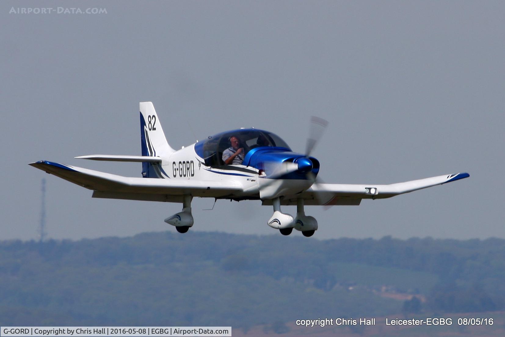 G-GORD, 2014 Robin DR-400-140B Major Major C/N 2669, Royal Aero Club air race at Leicester