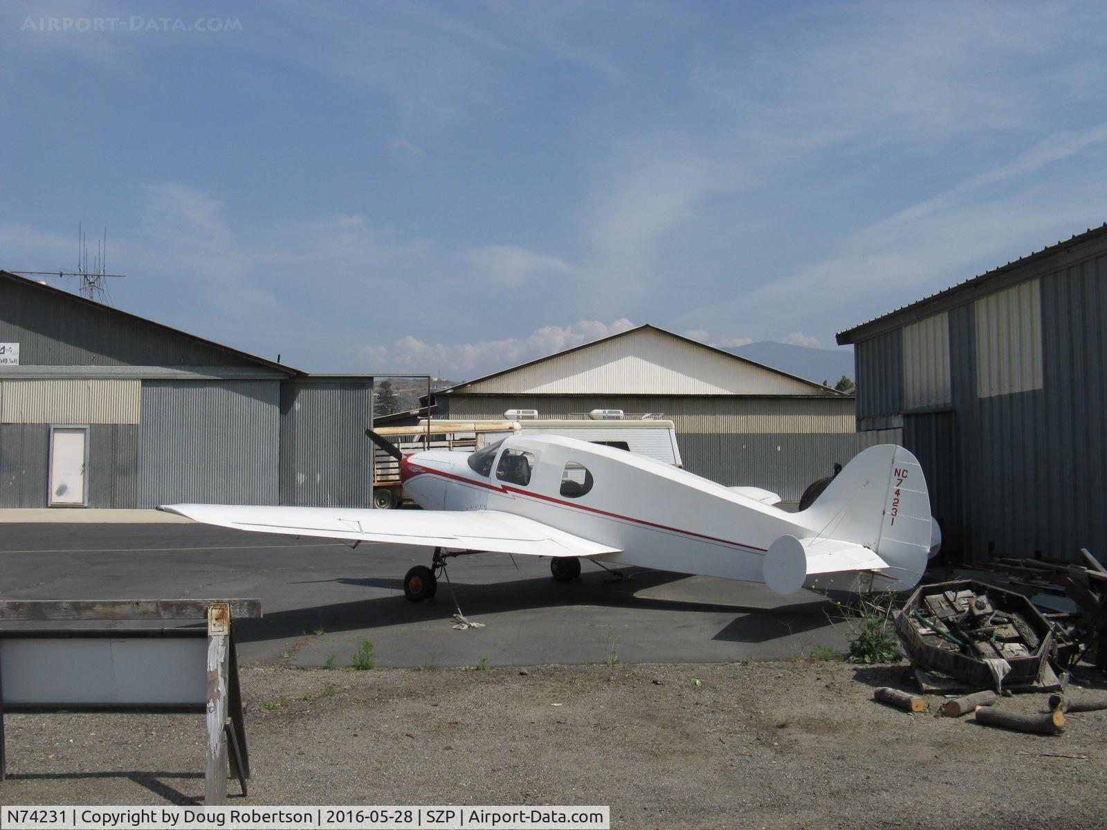 N74231, 1946 Bellanca 14-13 Cruisair Senior C/N 1344, 1946 Bellanca 14-13 CRUSAIR, Frankllin 6AG335 geared 220 Hp upgrade