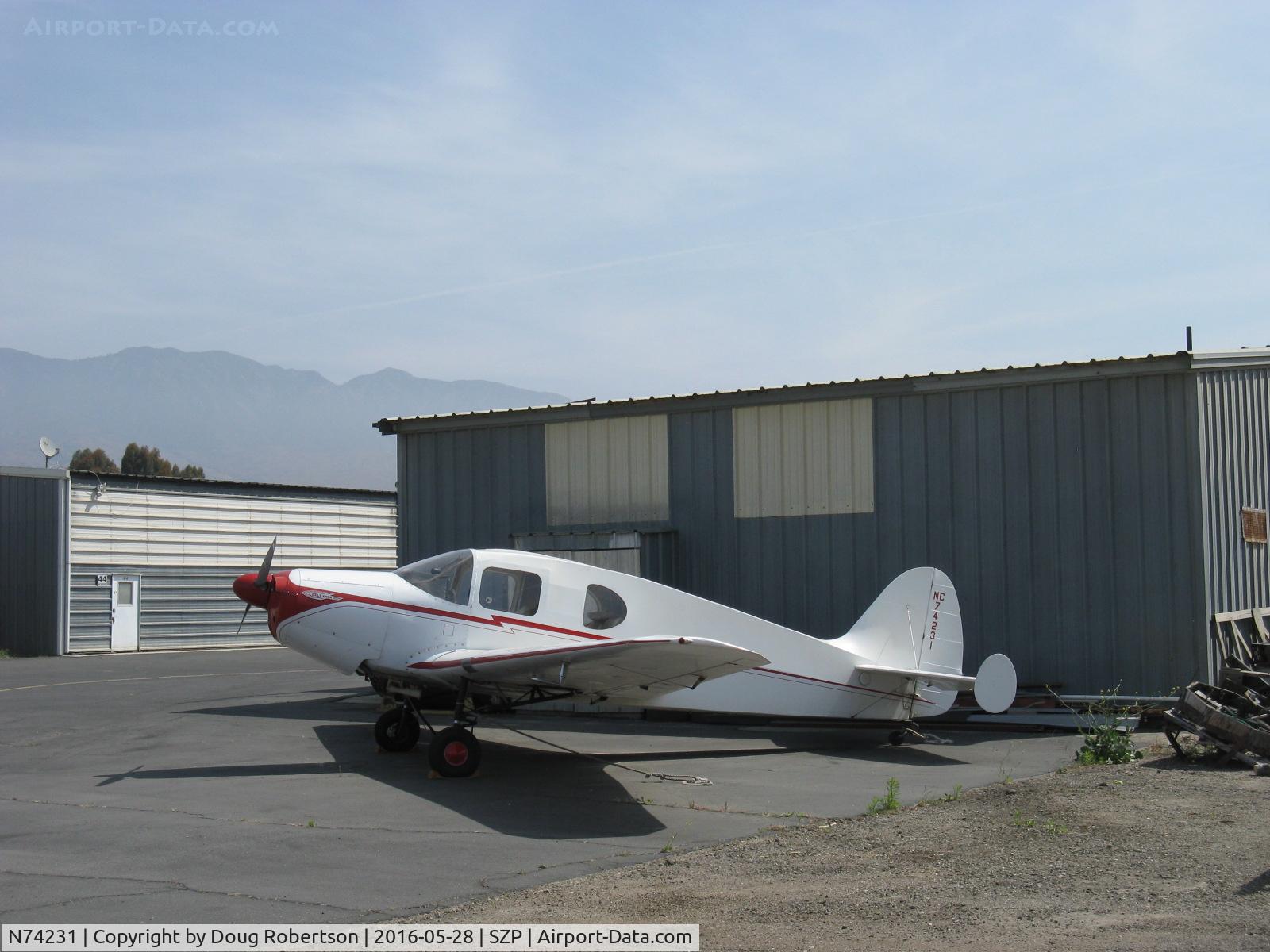 N74231, 1946 Bellanca 14-13 Cruisair Senior C/N 1344, 1946 Bellanca 14-13 CRUSAIR, Franklin 6AG335 geared 220 Hp upgrade