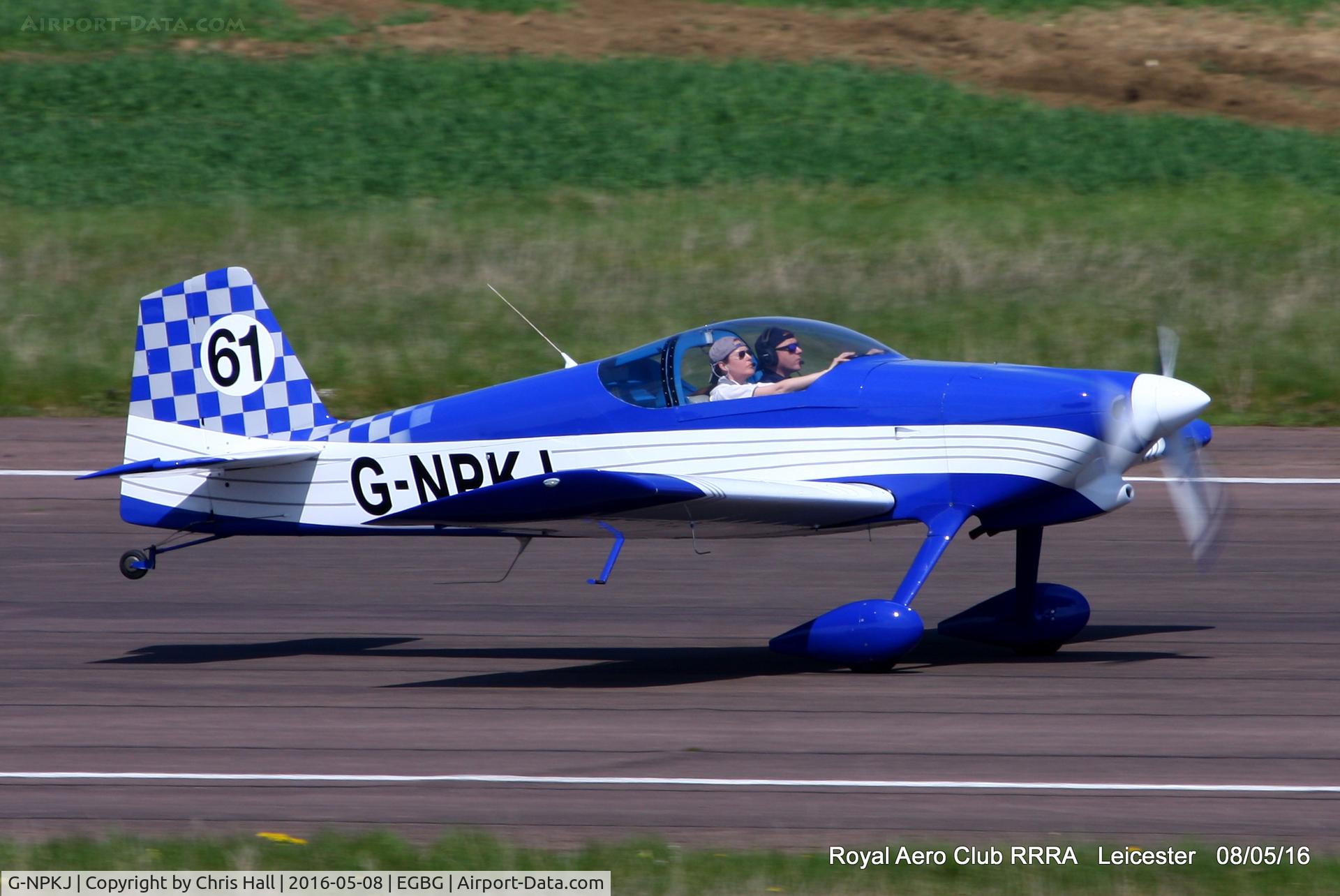 G-NPKJ, 1998 Vans RV-6 C/N PFA 181-13138, Royal Aero Club air race at Leicester