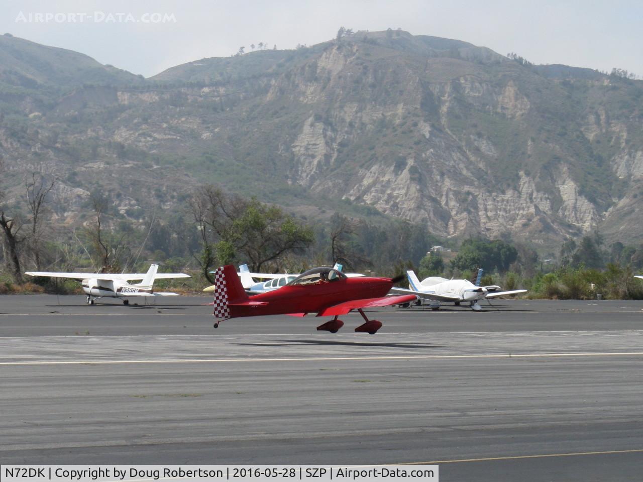 N72DK, Vans RV-8 C/N 82427, 2010 Koon VAN's RV-8, landing Rwy 22