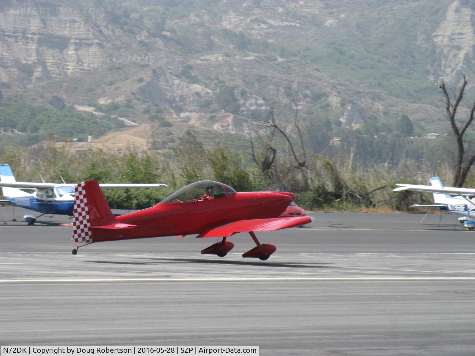 N72DK, Vans RV-8 C/N 82427, 2010 Koon Van's RV-8, takeoff Rwy 22