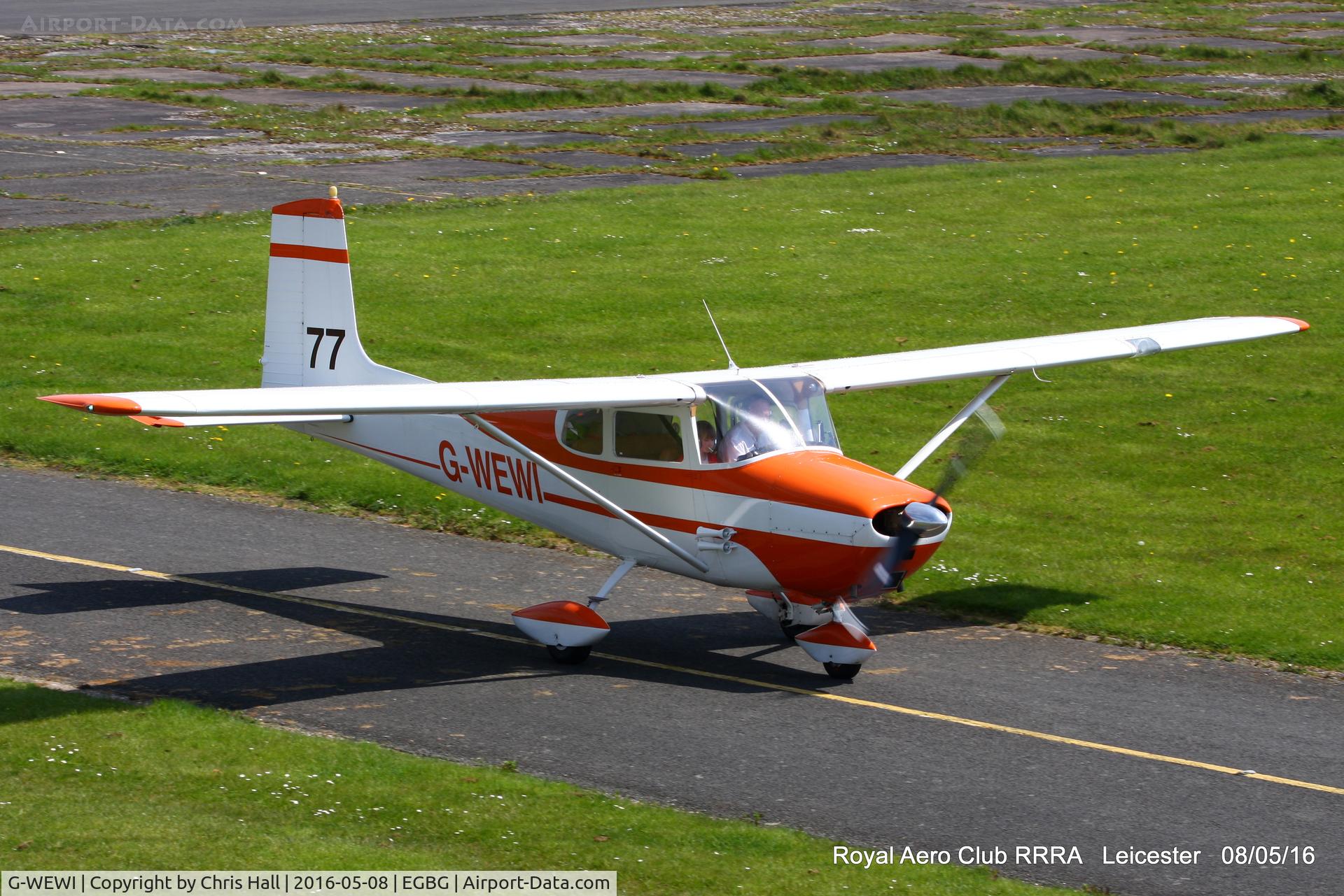 G-WEWI, 1959 Cessna 172 C/N 46555, Royal Aero Club air race at Leicester