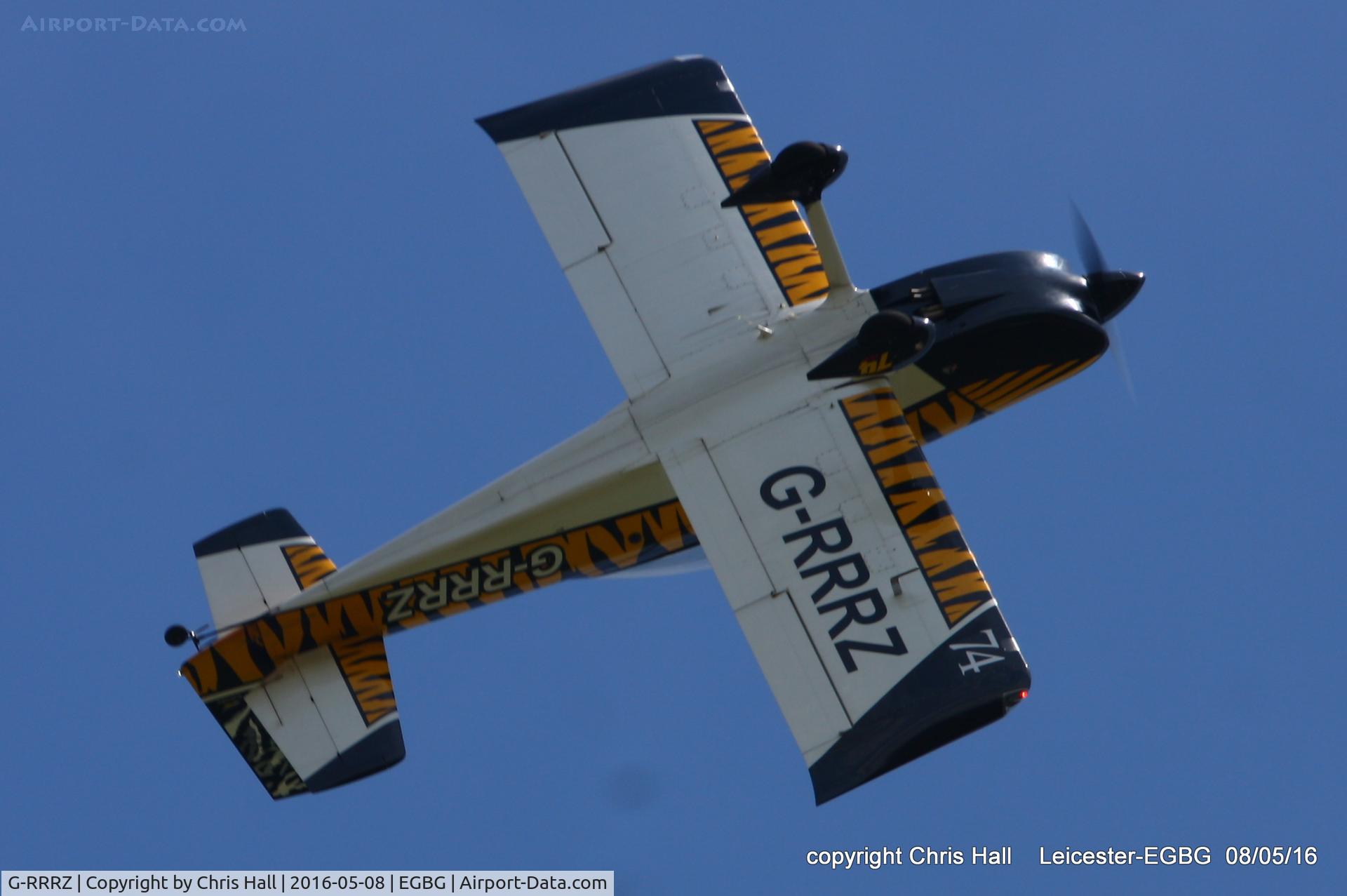 G-RRRZ, 2013 Vans RV-8 C/N PFA 305-15107, Royal Aero Club air race at Leicester