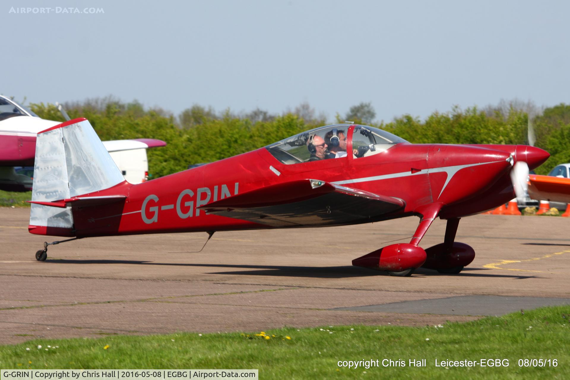 G-GRIN, 1999 Vans RV-6 C/N PFA 181-12409, Royal Aero Club air race at Leicester