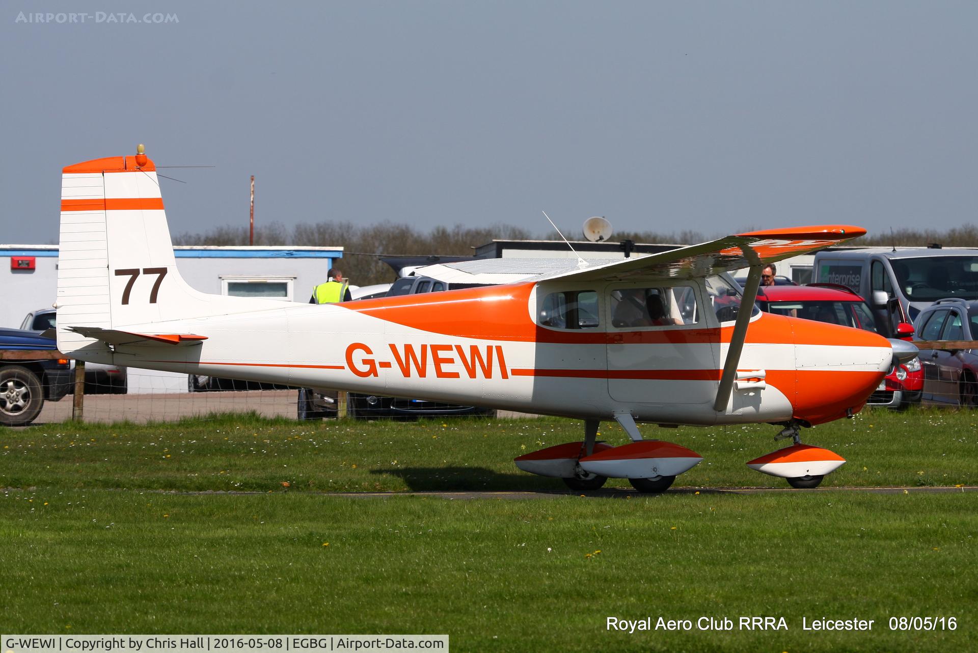 G-WEWI, 1959 Cessna 172 C/N 46555, Royal Aero Club air race at Leicester