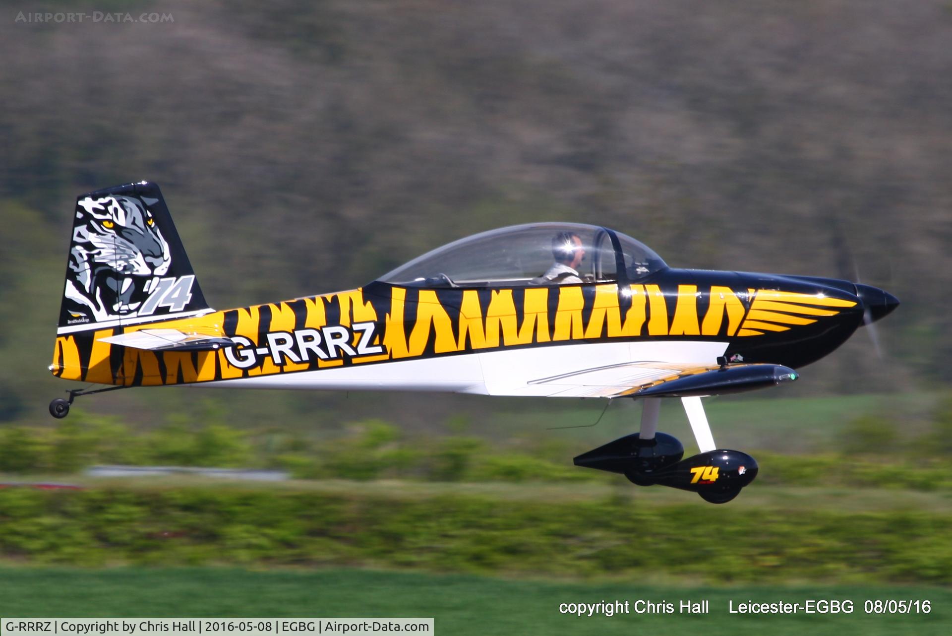 G-RRRZ, 2013 Vans RV-8 C/N PFA 305-15107, Royal Aero Club air race at Leicester