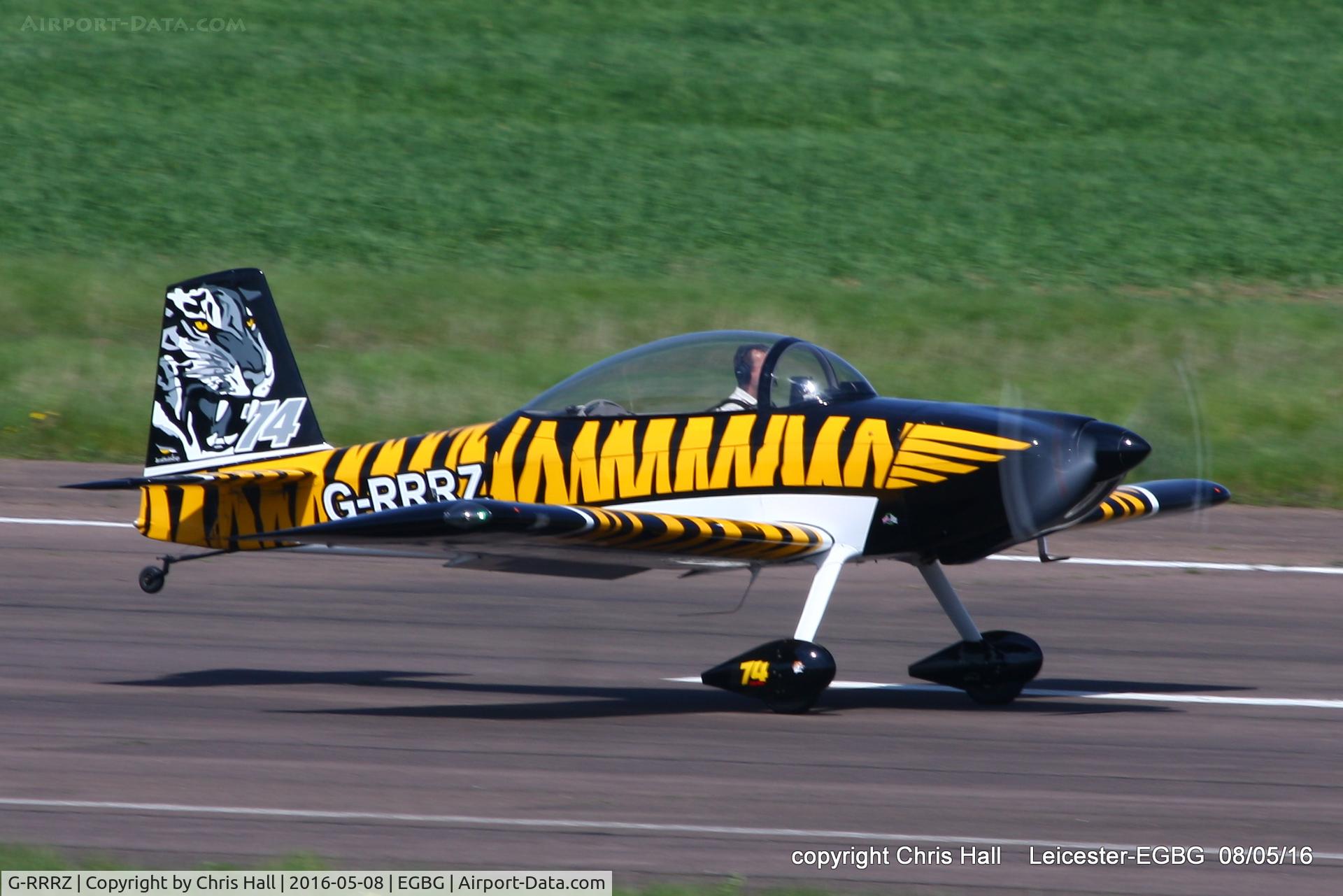 G-RRRZ, 2013 Vans RV-8 C/N PFA 305-15107, Royal Aero Club air race at Leicester