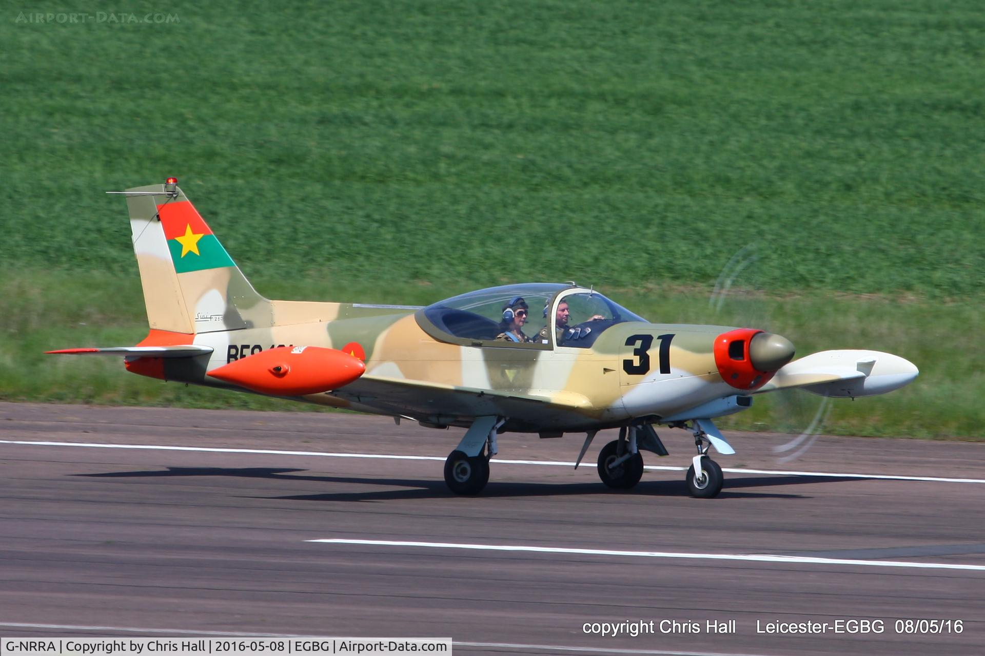 G-NRRA, 1968 SIAI-Marchetti SF-260W Warrior C/N 116, Royal Aero Club air race at Leicester