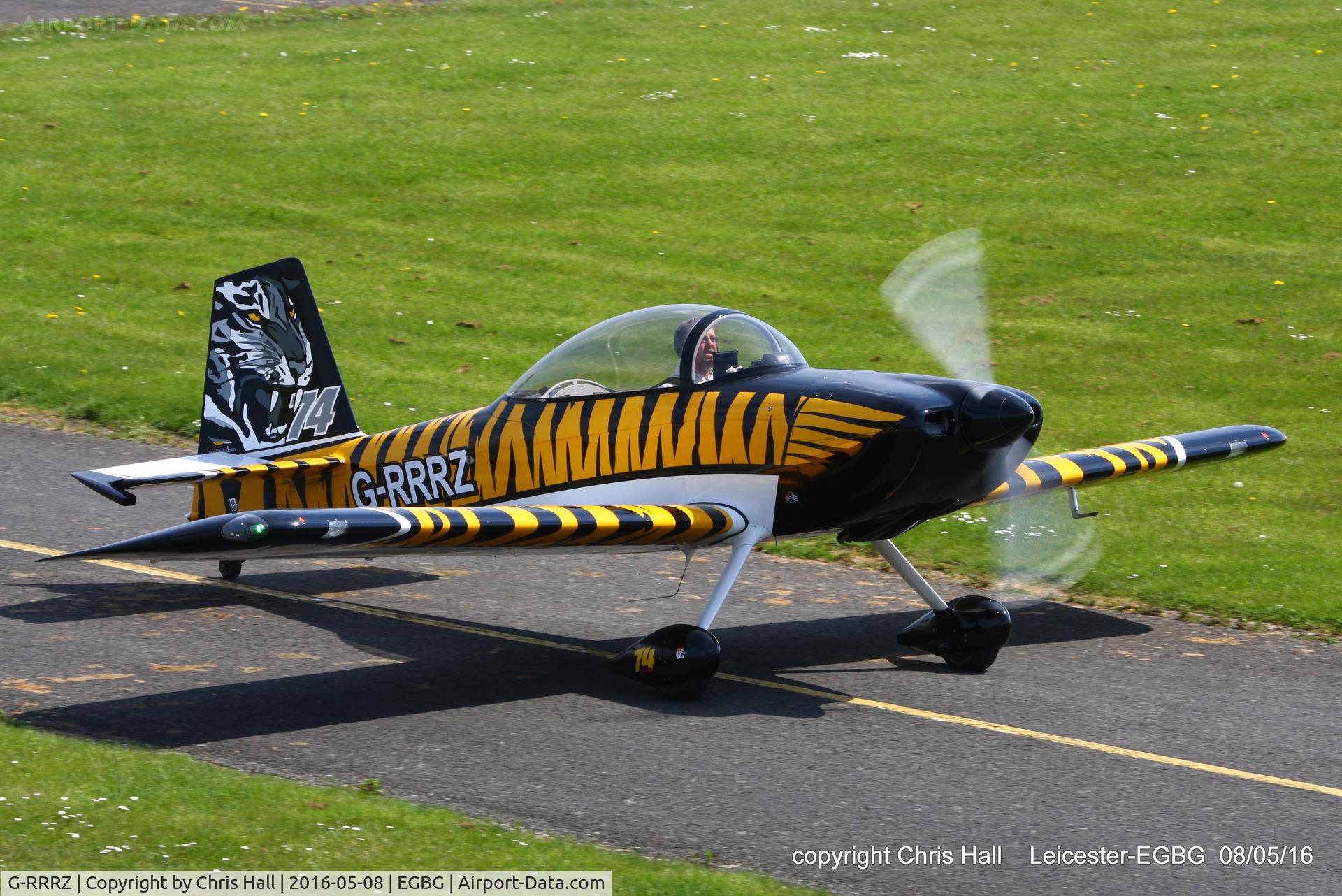 G-RRRZ, 2013 Vans RV-8 C/N PFA 305-15107, Royal Aero Club air race at Leicester