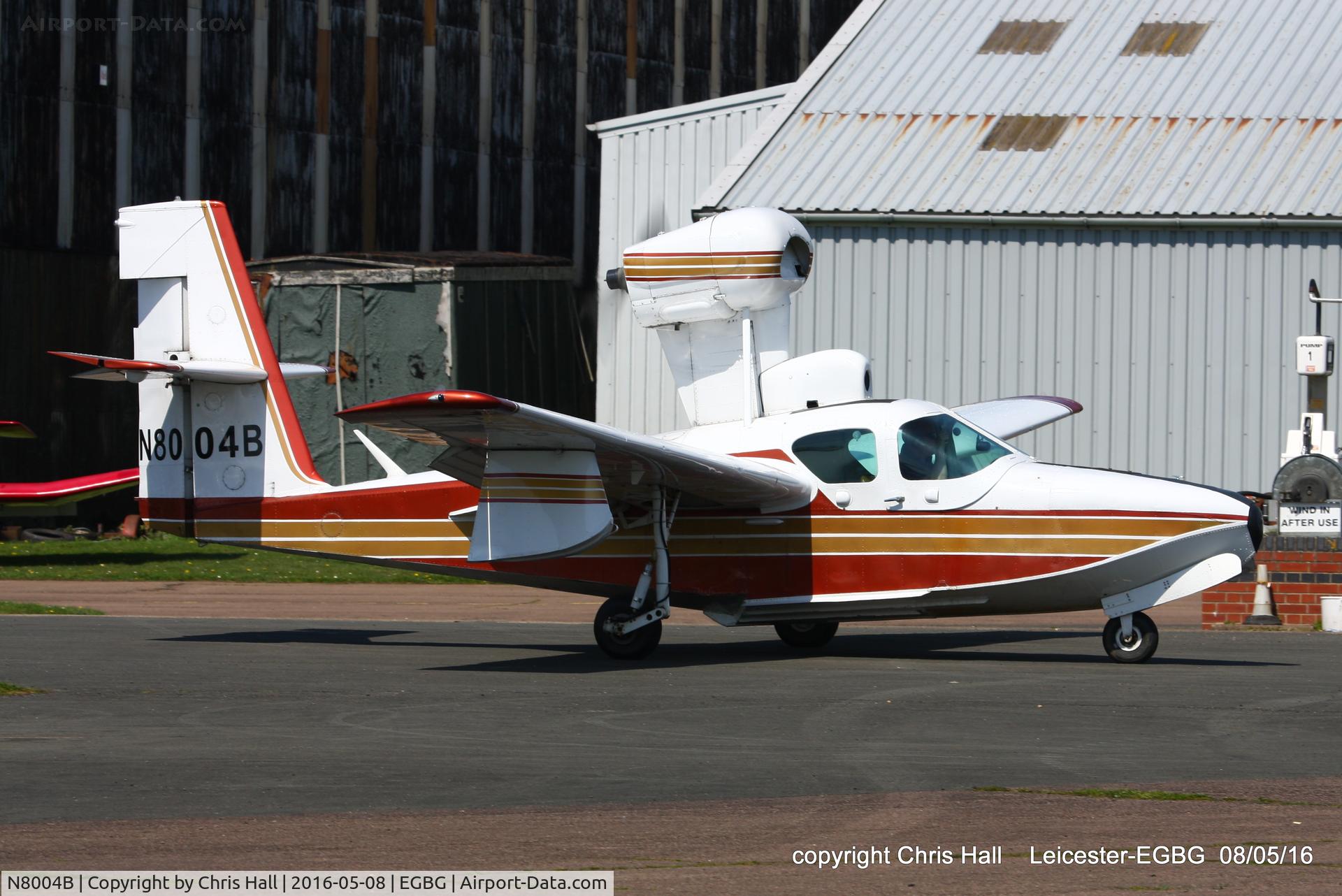 N8004B, 1980 Consolidated Aeronautics Inc. Lake LA-4-200 C/N 1022, Royal Aero Club air race at Leicester