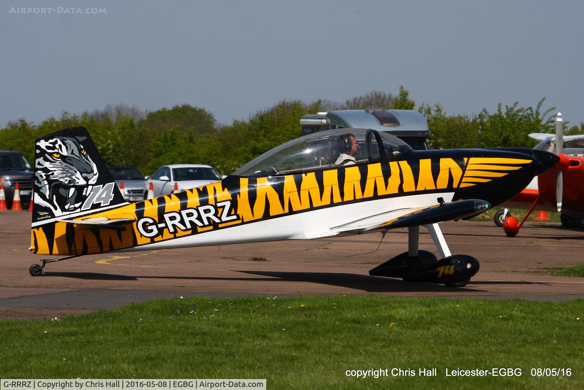 G-RRRZ, 2013 Vans RV-8 C/N PFA 305-15107, Royal Aero Club air race at Leicester