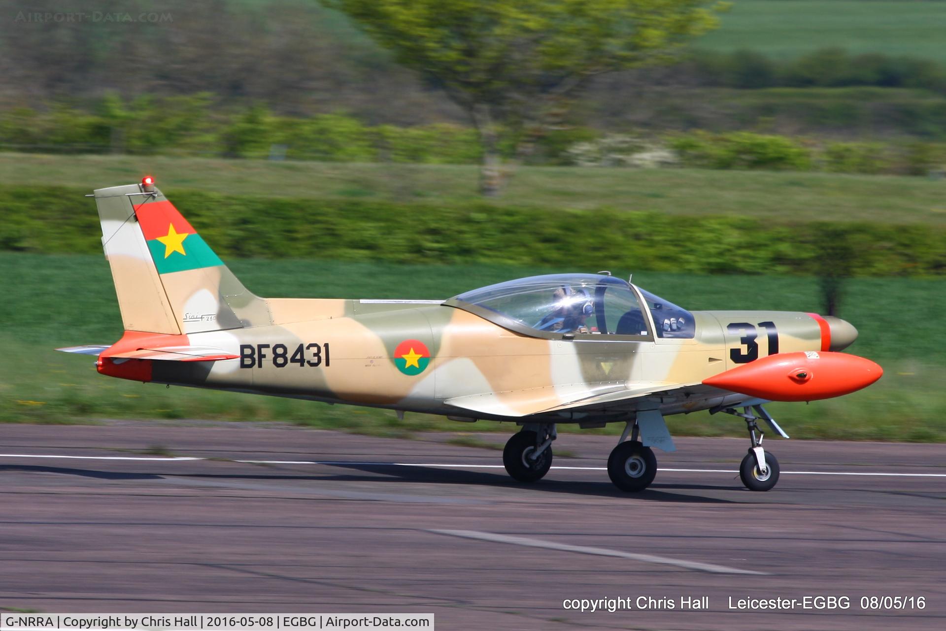 G-NRRA, 1968 SIAI-Marchetti SF-260W Warrior C/N 116, Royal Aero Club air race at Leicester