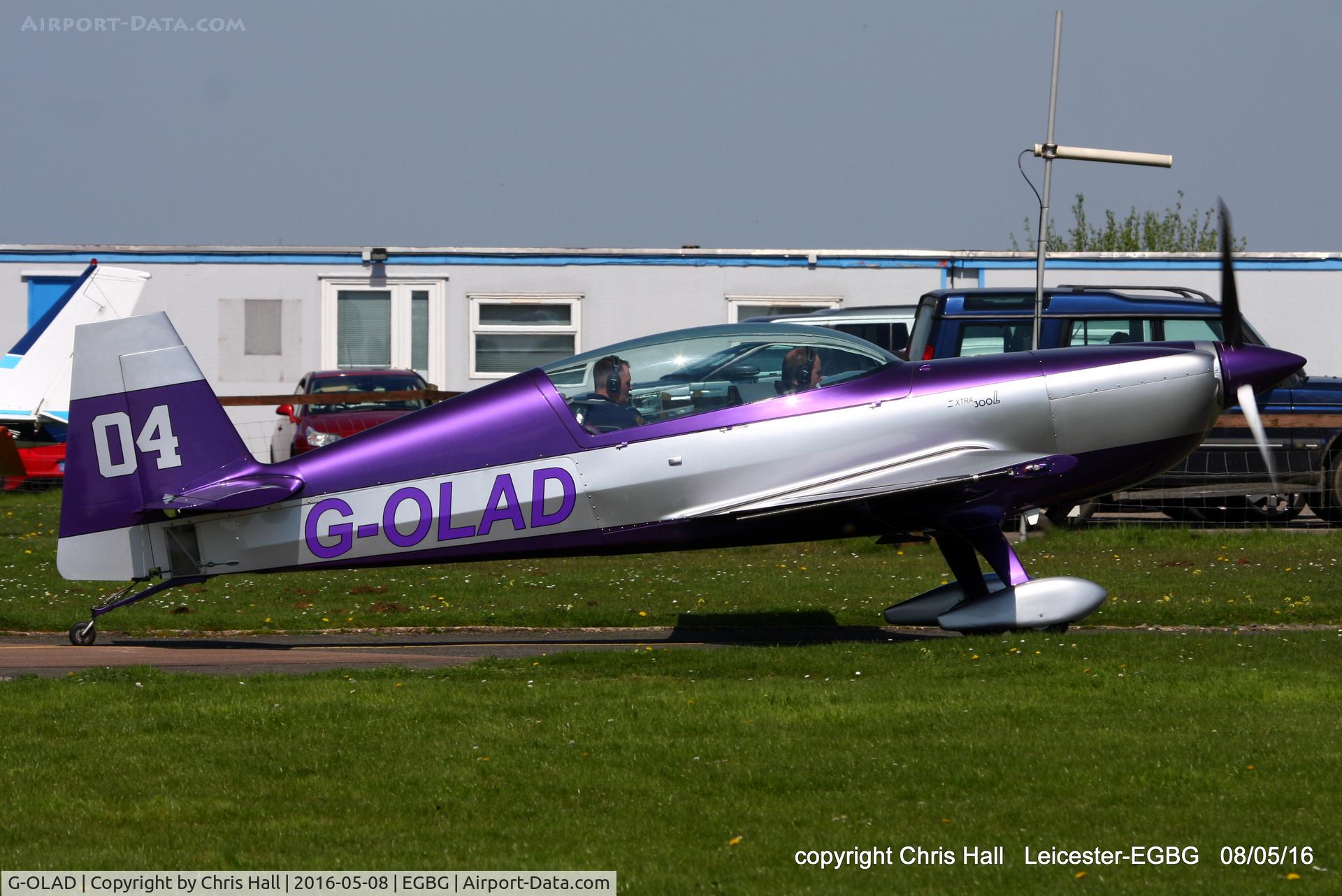 G-OLAD, 2007 Extra EA-300L C/N 1270, Royal Aero Club air race at Leicester