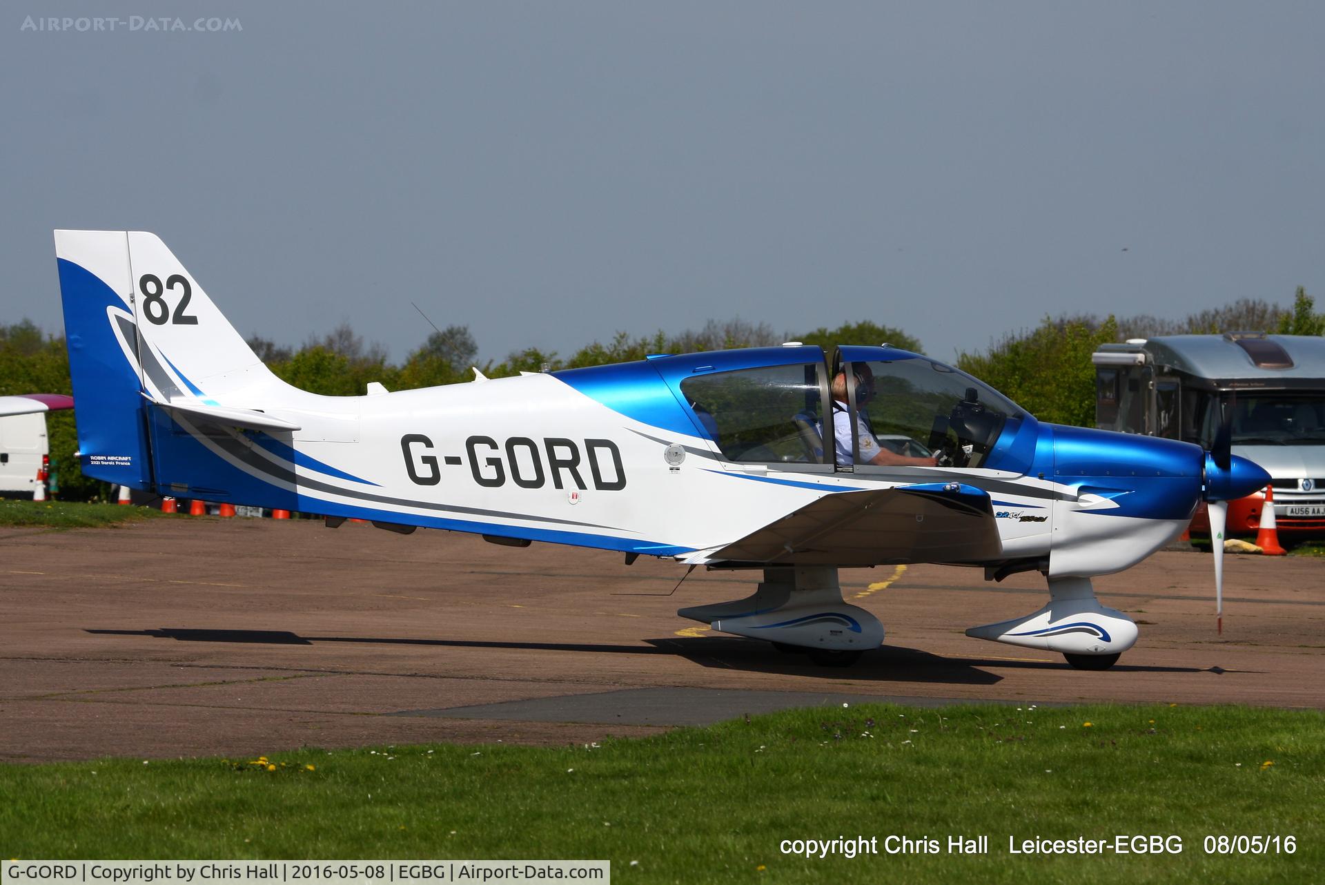 G-GORD, 2014 Robin DR-400-140B Major Major C/N 2669, Royal Aero Club air race at Leicester