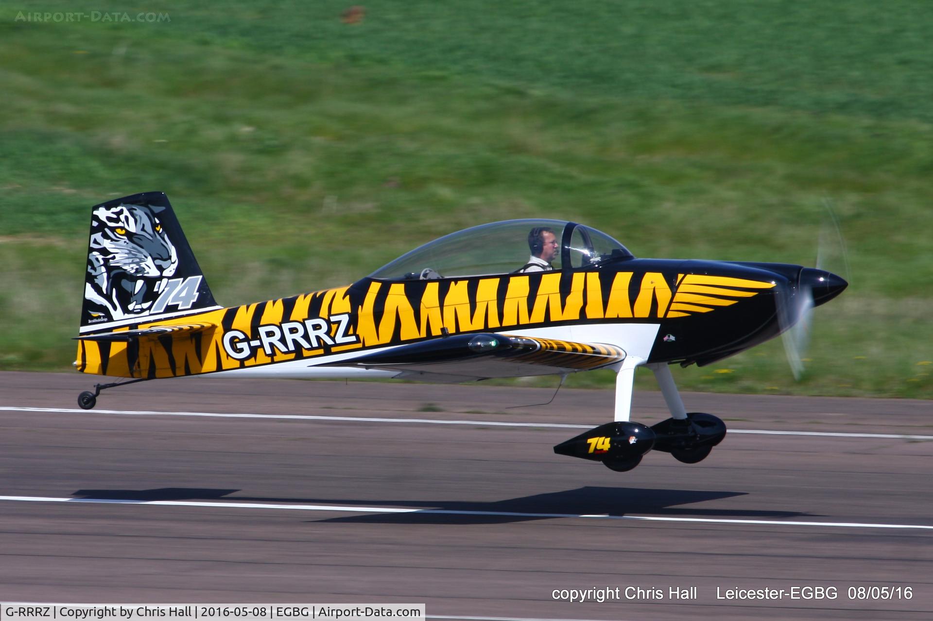 G-RRRZ, 2013 Vans RV-8 C/N PFA 305-15107, Royal Aero Club air race at Leicester