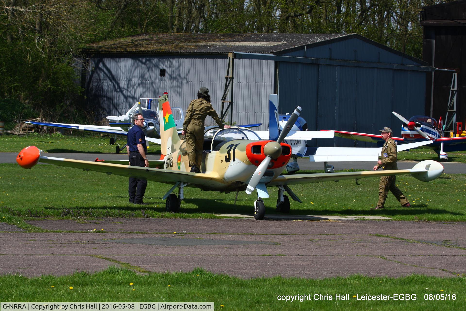 G-NRRA, 1968 SIAI-Marchetti SF-260W Warrior C/N 116, Royal Aero Club air race at Leicester