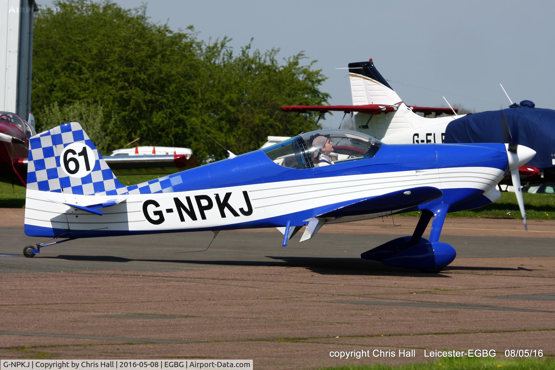G-NPKJ, 1998 Vans RV-6 C/N PFA 181-13138, Royal Aero Club air race at Leicester