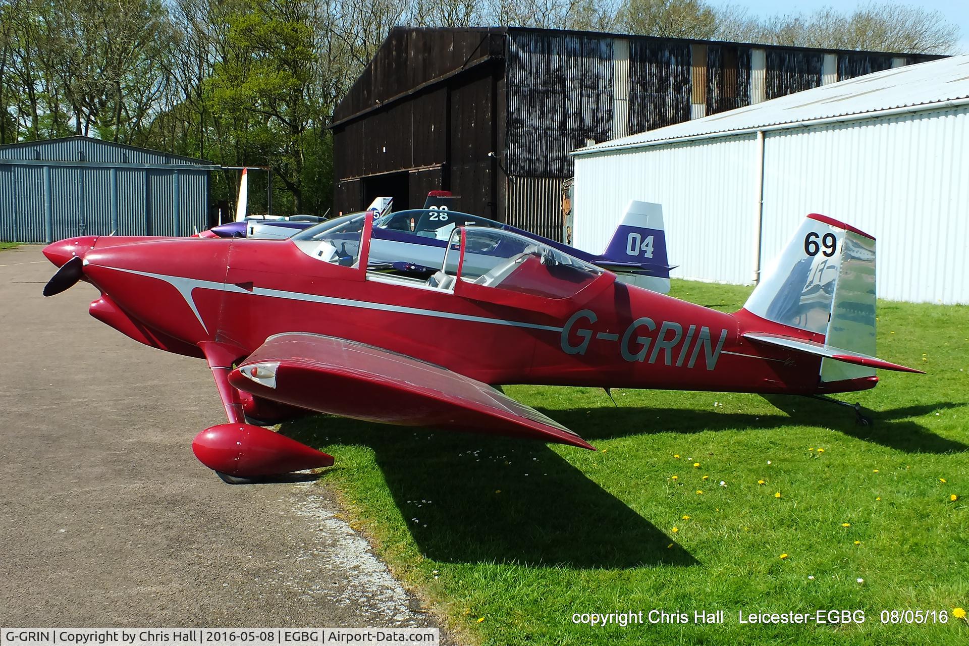 G-GRIN, 1999 Vans RV-6 C/N PFA 181-12409, Royal Aero Club air race at Leicester