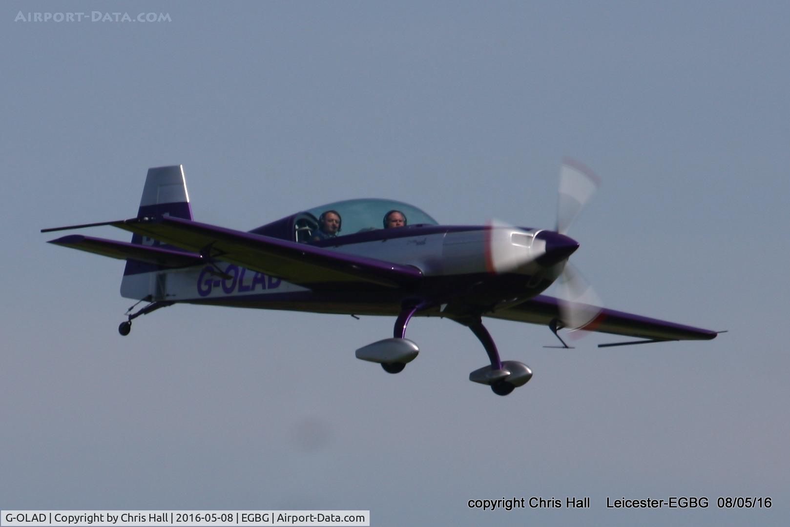 G-OLAD, 2007 Extra EA-300L C/N 1270, Royal Aero Club air race at Leicester