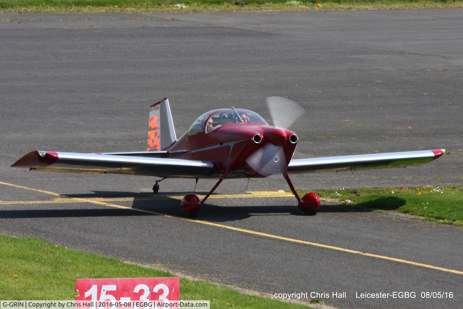 G-GRIN, 1999 Vans RV-6 C/N PFA 181-12409, Royal Aero Club air race at Leicester