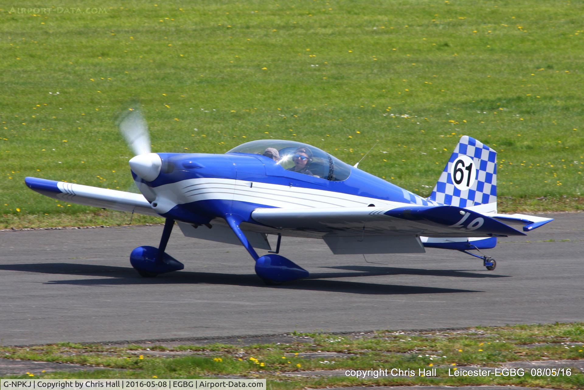 G-NPKJ, 1998 Vans RV-6 C/N PFA 181-13138, Royal Aero Club air race at Leicester