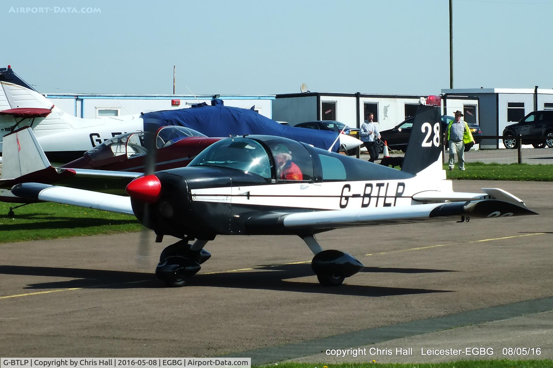 G-BTLP, 1977 Grumman American AA-1C Lynx C/N AA1C-0109, Royal Aero Club air race at Leicester