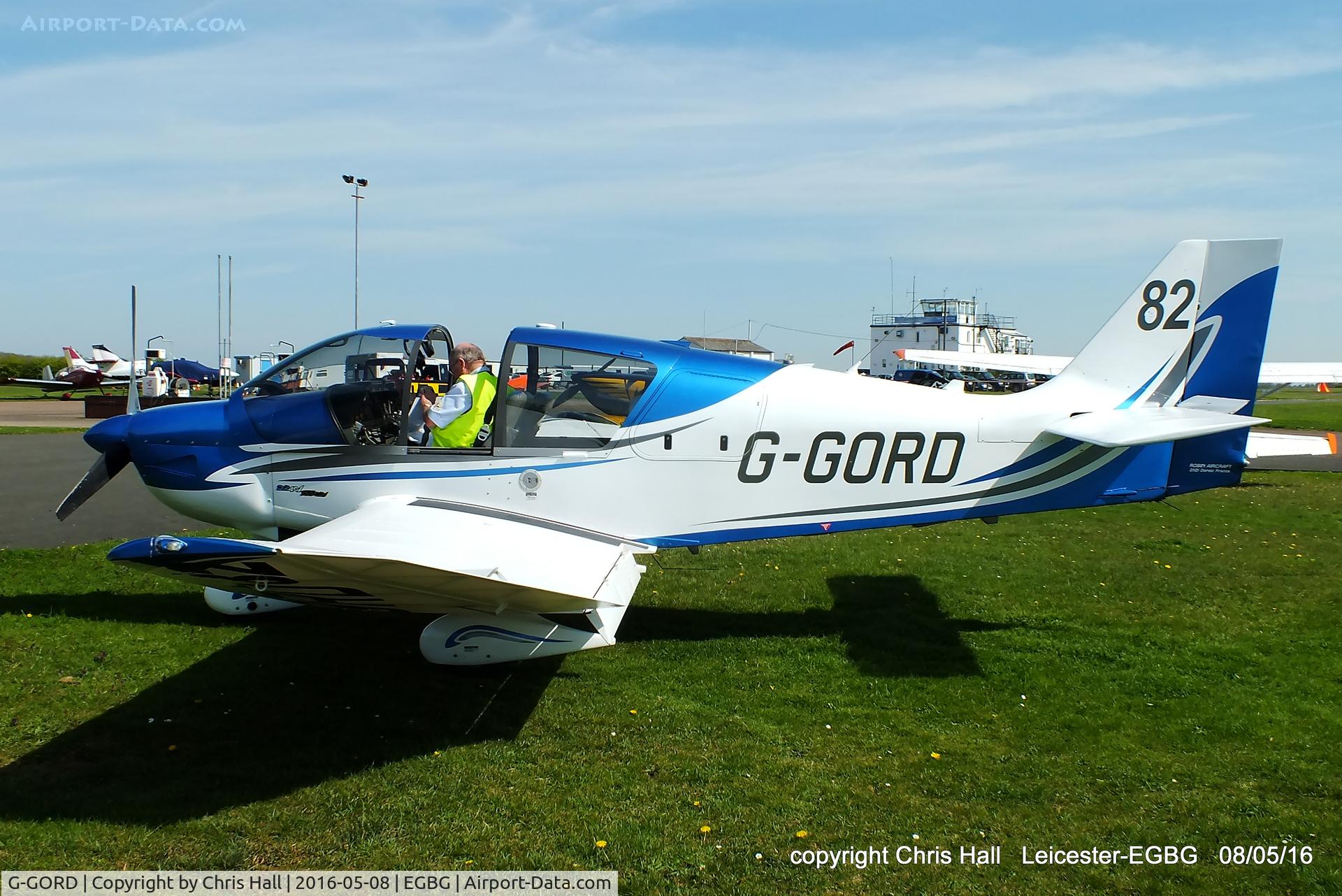 G-GORD, 2014 Robin DR-400-140B Major Major C/N 2669, Royal Aero Club air race at Leicester