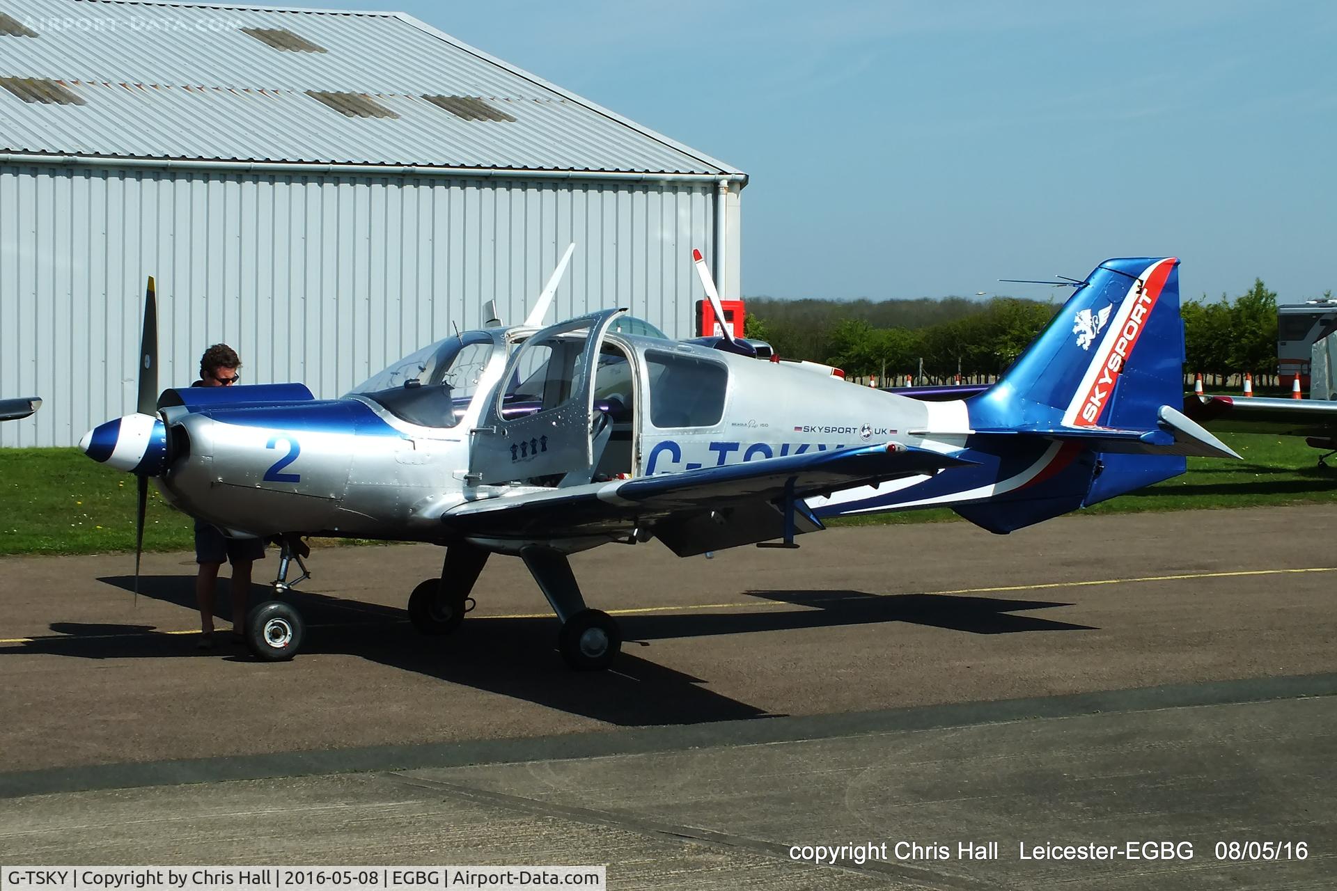 G-TSKY, 1968 Beagle B-121 Pup Series 2 (Pup 150) C/N B121-010, Royal Aero Club air race at Leicester