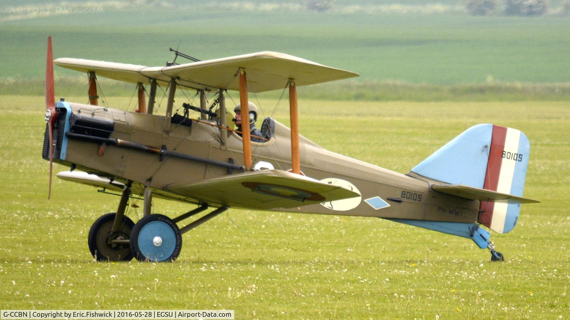 G-CCBN, 1982 Royal Aircraft Factory SE-5A Replica C/N 077246, 3. G-CCBN  (Member of the Great War Display Team) at the IWM American Airshow, May 2016.