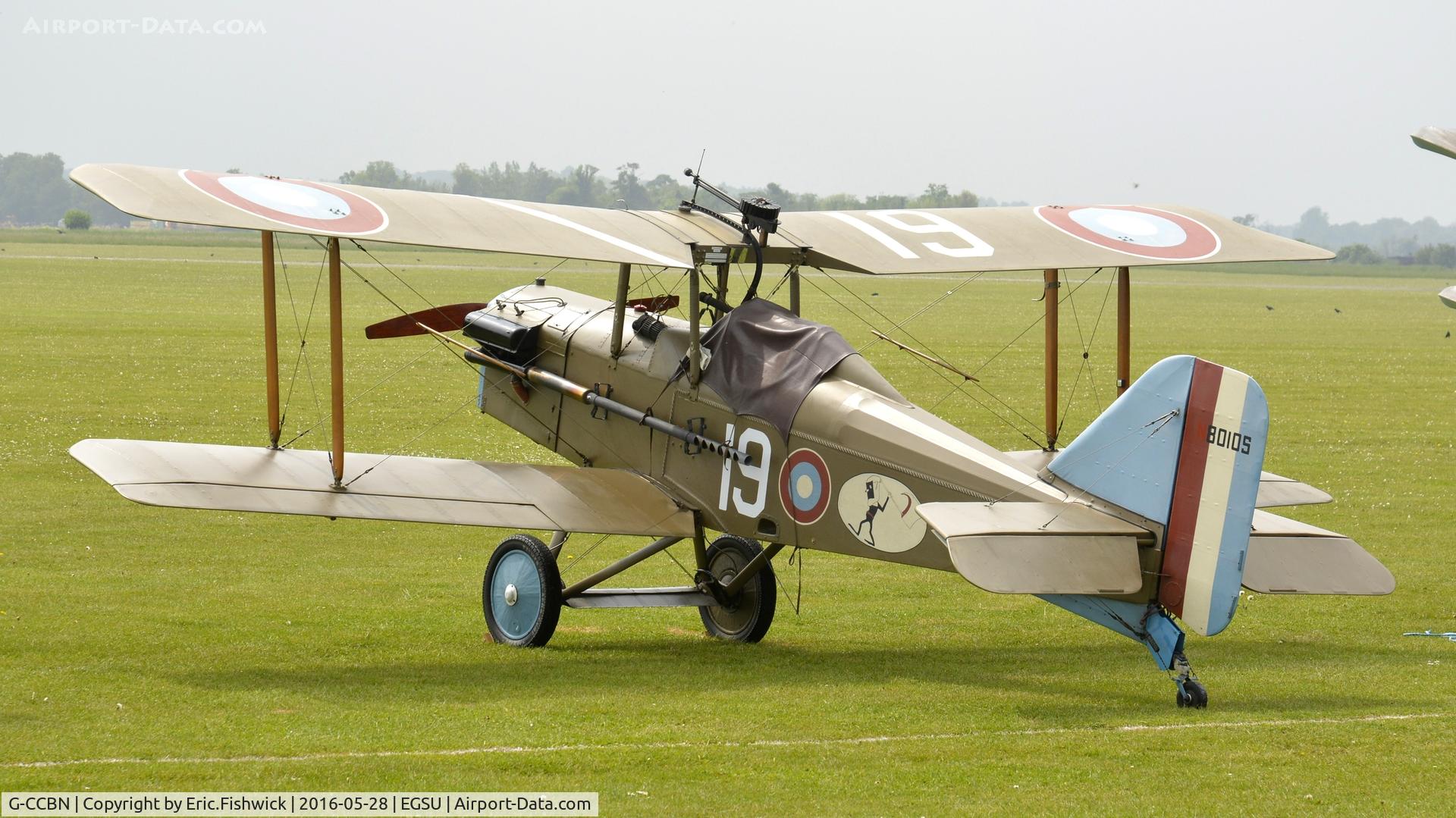 G-CCBN, 1982 Royal Aircraft Factory SE-5A Replica C/N 077246, 1. G-CCBN at the IWM American Airshow, May 2016.